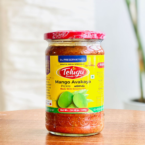 Picture of Telugu Mango Pickle 300 Gm