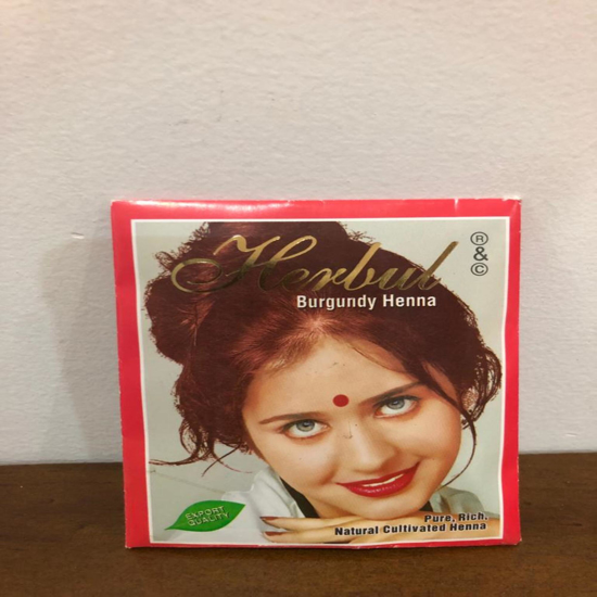 Picture of Herbal  Burgundy Henna 10 Gm