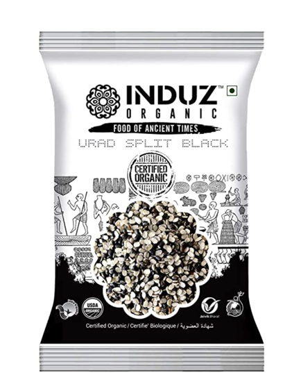 Picture of Urad Dal/Daal  Black Split (INDUZ Organic) 1 Kg