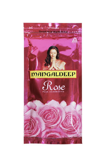 Picture of Mangaldeep incense stick rose 108 sticks