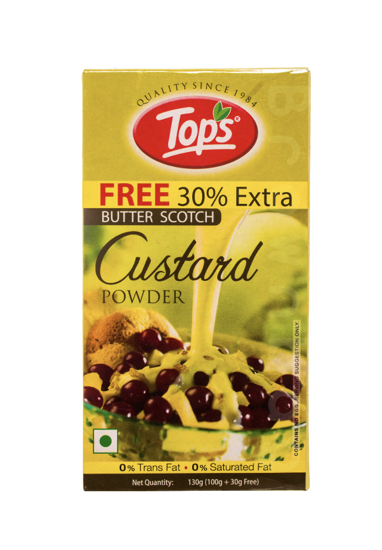 Picture of Tops Custard powder Butter Scotch 130 gm