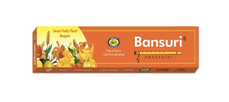 Picture of Bansuri Agarbatti_Incense stick  Rose 120 gm