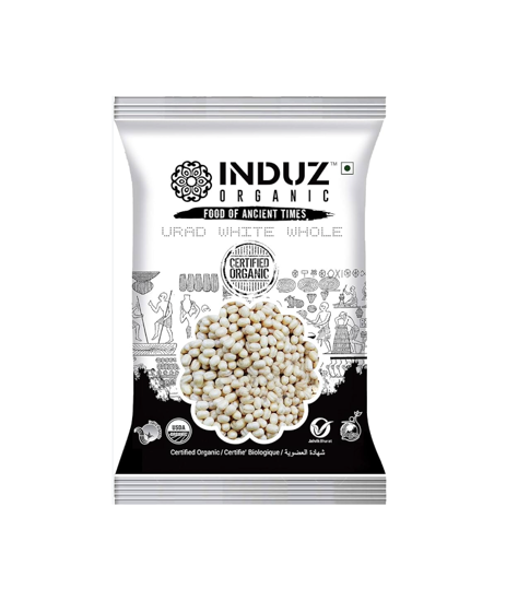 Picture of Urad Dal/Daal White Whole (INDUZ Organic) 1 Kg