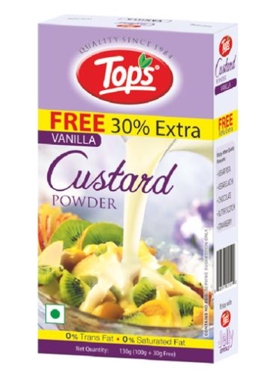 Picture of Tops Custard powder Vanilla 130 gm