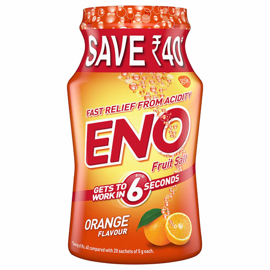Picture of Eno Orange Flavoured Powder 100 gm