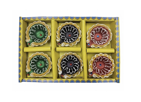 Picture of Set of 6 Diwali Diya