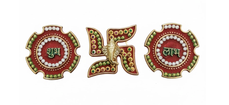 Picture of DW23_Big Shubh Laabh Swastik Sticker